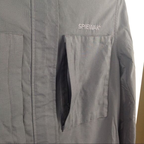 Spiewak New York Slate Blue Windbreaker Shacket Size M - Picture 7 of 9